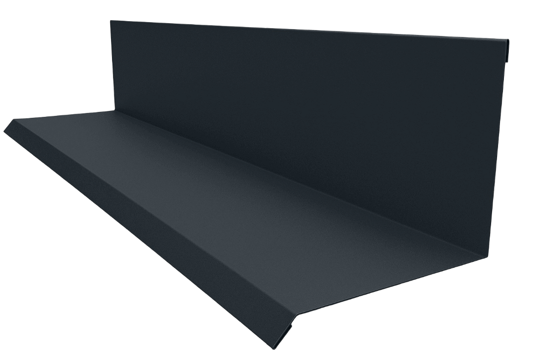 Wandanschlussprofil 150 × 80 mm, 2 m