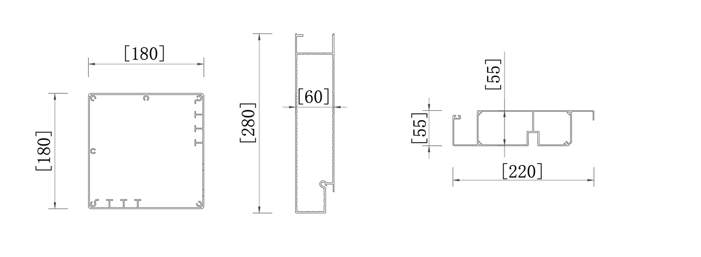 Pergola Serie 220 wandmontiert – 6×3 m – elektrisch verstellbar – mit LED-Beleuchtung