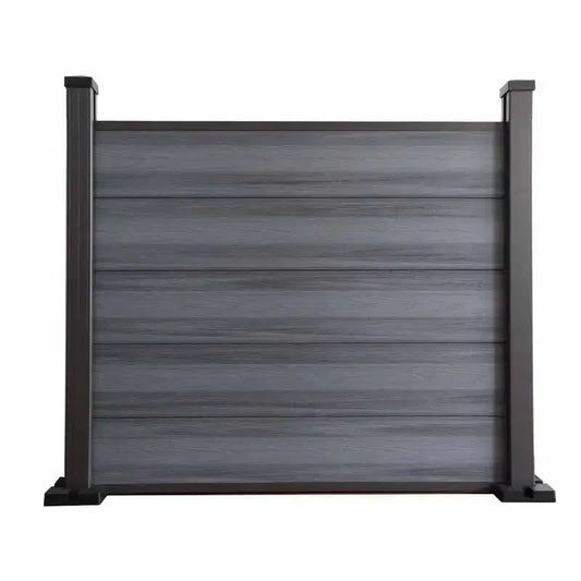 WPC Sichtschutz-Zaunfeld 1800 × 1400 mm