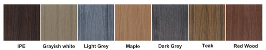 WPC Fassadenprofil mit Holzstruktur – 166 x 21 mm