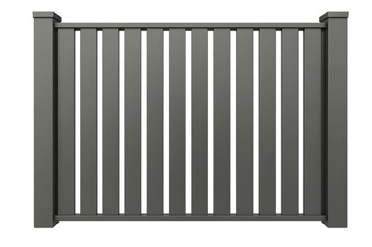 Aluminium-Lamellen Typ 9 – Sichtschutzelement 1,8 × 1,4 m