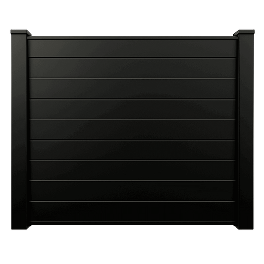 Aluminium-Lamellen Typ 10 – Sichtschutzfeld 1,8m × 1,4 m
